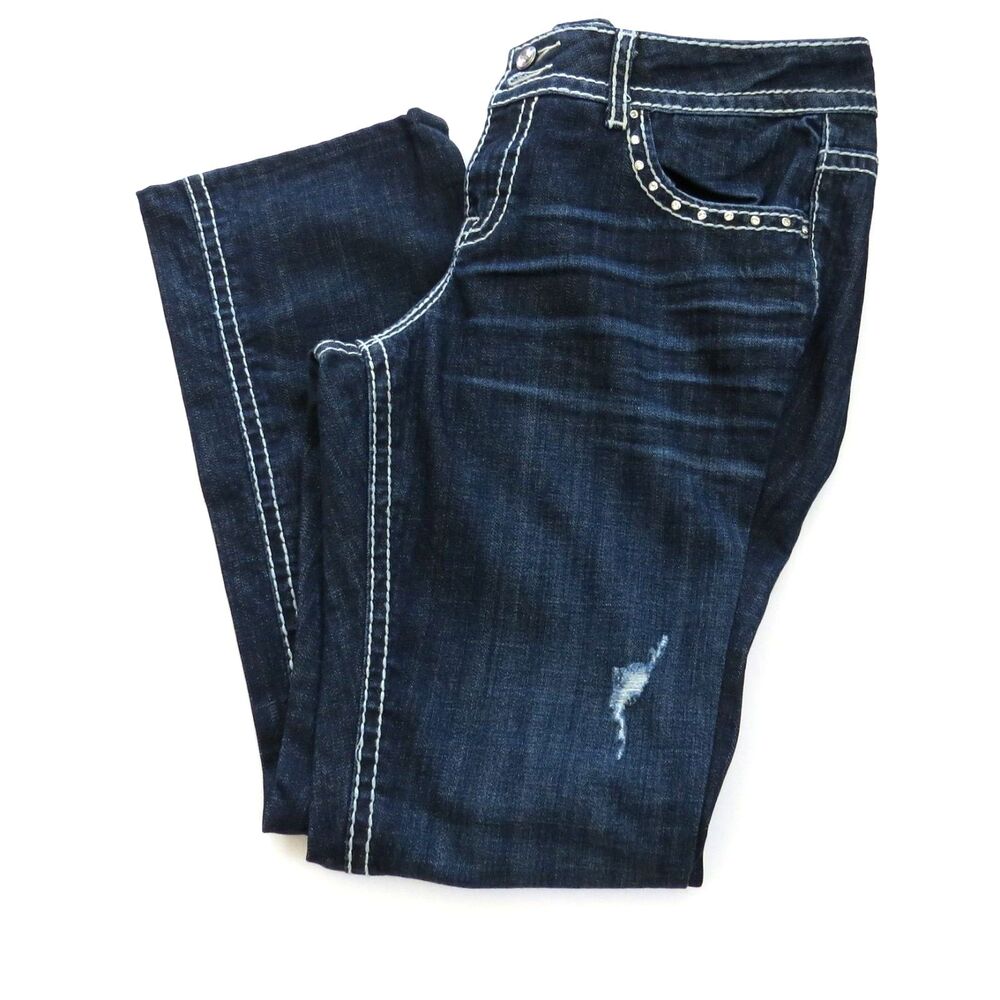 Vigoss Dark Blue Boot Cut Jeans